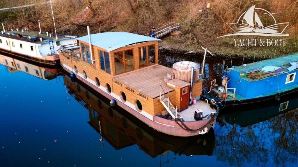 Wohnschiff Finow Werft